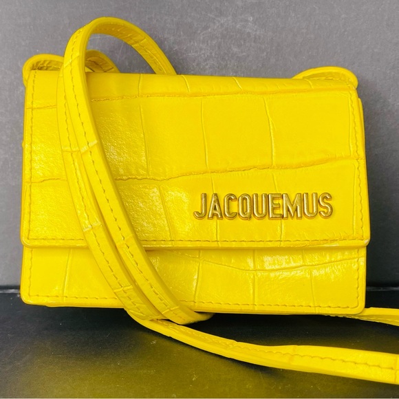 This weekend only. Price is Firm. Jacquemus Le Bello Croc Embossed Bag - Picture 11 of 17